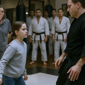 Black Belt Asked Maids Daughter to Fight as a Joke – Her First Strike SHOCKED the Whole Gym!
