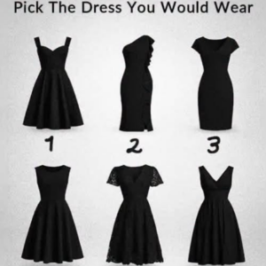 Pick One Black Dress Out Of These Six Options—And It Will Reveal The Deepest Secret Of Your Hidden Personality!
