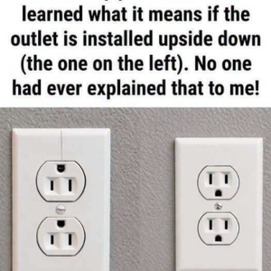 Why Some Wall Outlets Are Installed Upside Down: The Practical Reason Behind It