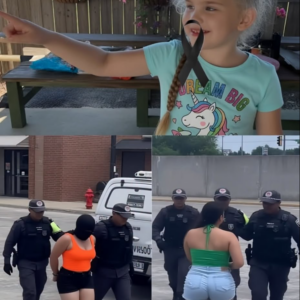 Young woman puts both babies inside the fir…