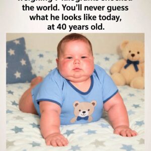 The Man Who Was Born a 15.4-Pound Baby: 40 Years Later, His Life Surprised Everyone