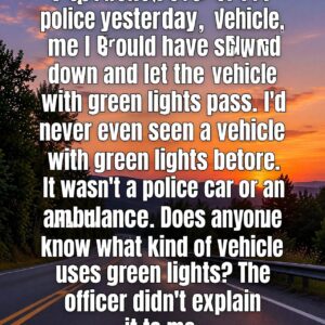 What Do Green Lights on Cars Mean?