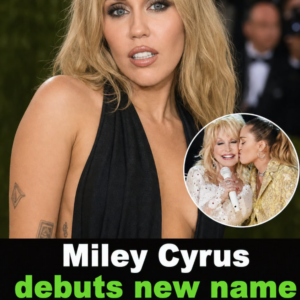 Miley Cyrus debuts new name following a difficult week