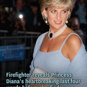 Firefighter reveals Princess Diana’s heartbreaking last four words before she died