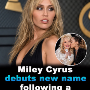 Miley Cyrus debuts new name following a difficult week