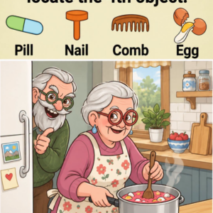 Find Egg, Comb, Nail, Pill.