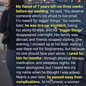 My Fiancé Left Me Before Our Wedding—Yet I Was Beside Him When He Took His Final Breath