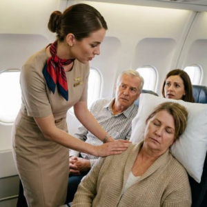 She Was Sleeping Quietly in Seat 8A Until the Captain Asked if Any Combat Pilots Were on Board