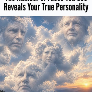 Look Closely at the Clouds and Discover How Many Hidden Faces You Can Spot