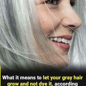 Letting your gray hair go natural often reflects a deep psychological shift toward self-acceptance, authenticity, and emotional maturity. It can symbolize freedom from social pressure, confidence in one’s identity, and a desire to age honestly without hiding changes. Many people view this choice as an empowering statement of self-worth, inner peace, and a healthier relationship with time and personal growth.
