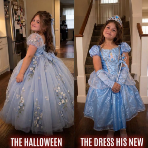 I Spent Three Nights Sewing My Daughter’s Halloween Dress — Then My Ex-Husband Arrived With an Expensive Replacement and Humiliated Me