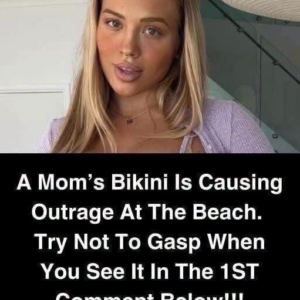 A Mom’s Bikini Is Causing Outrage At The Beach! Try Not To Gasp When You See It In The First Comment Below