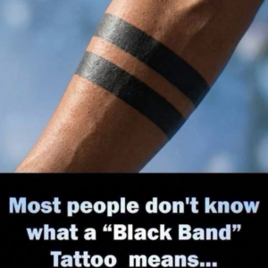 Most People Dont Know What Black Band Tattoo Means